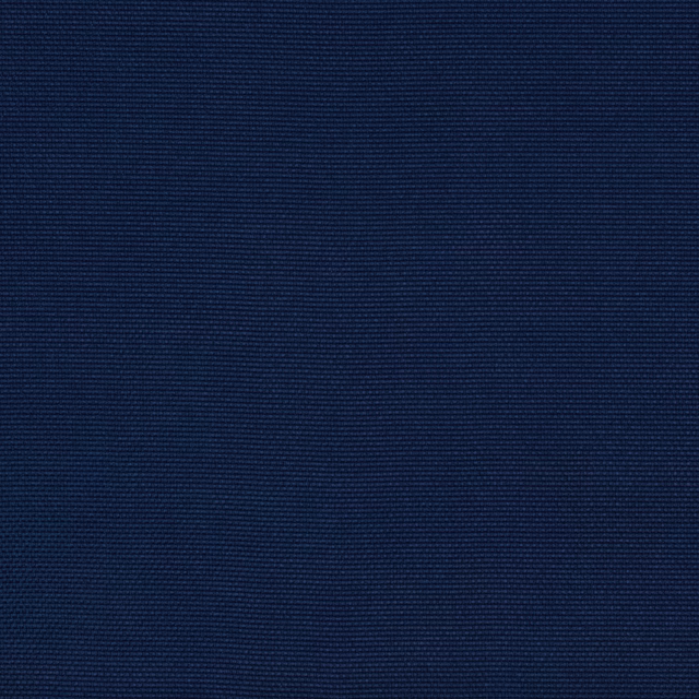Deep navy Cover fabric with a fine, tightly ribbed horizontal woven texture