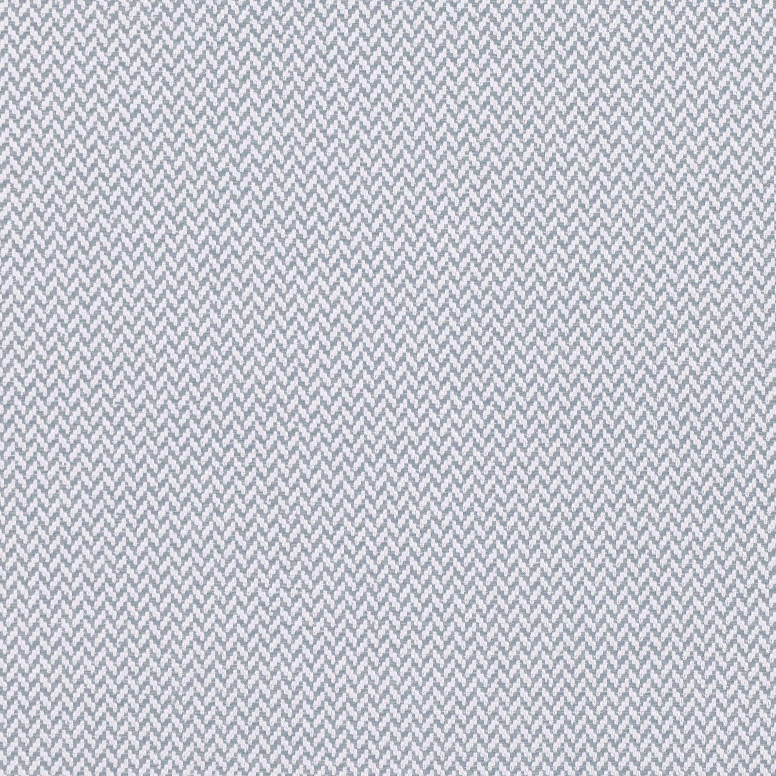 Pale sky-blue and white woven zigzag texture in close-up