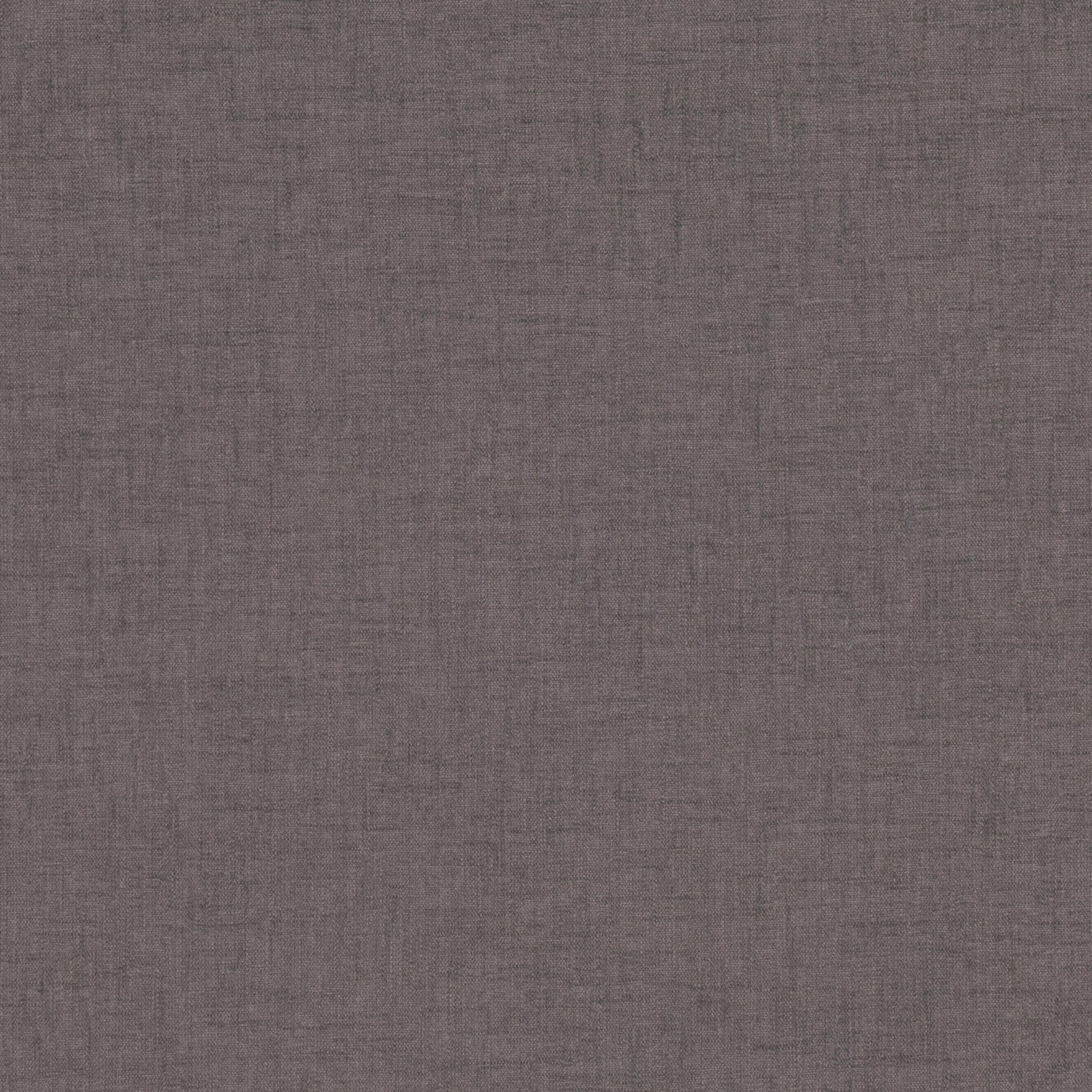 Close-up of warm anthracite grey fabric with a fine, subtly cross-woven texture
