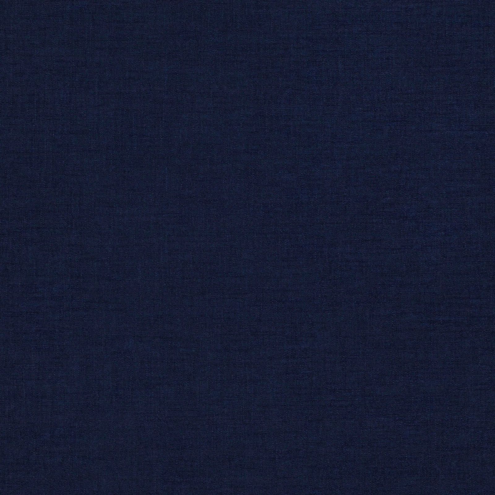 Deep navy woven fabric with subtle crosswise texture and softly varied dark blue surface
