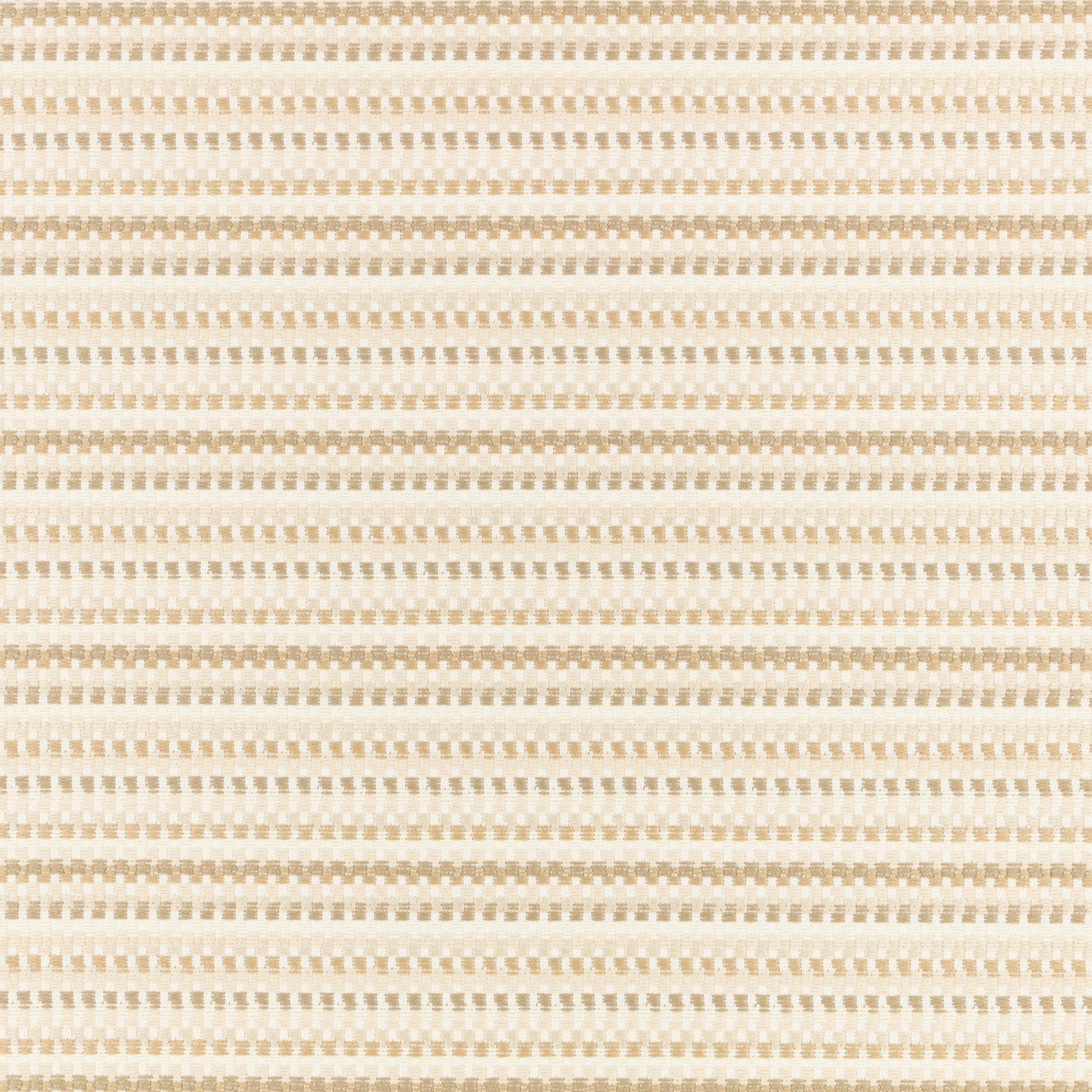 Warm cream and biscuit outdoor fabric with a small woven basket texture