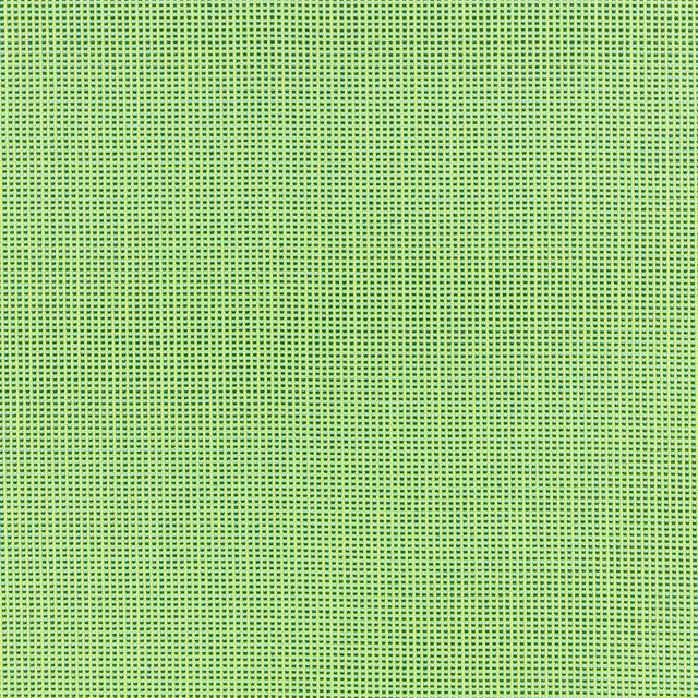Vivid chartreuse outdoor textile with a tightly woven green micro-check texture