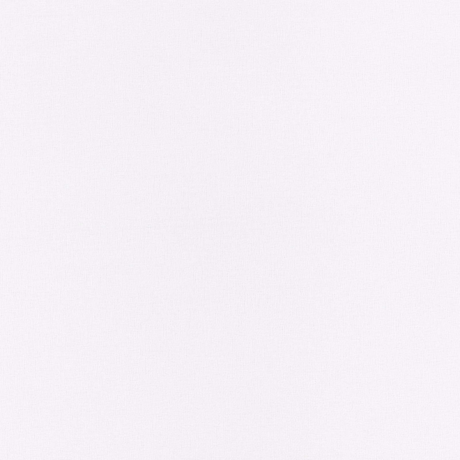 Soft ivory-white plain woven textile with a barely visible fine surface texture