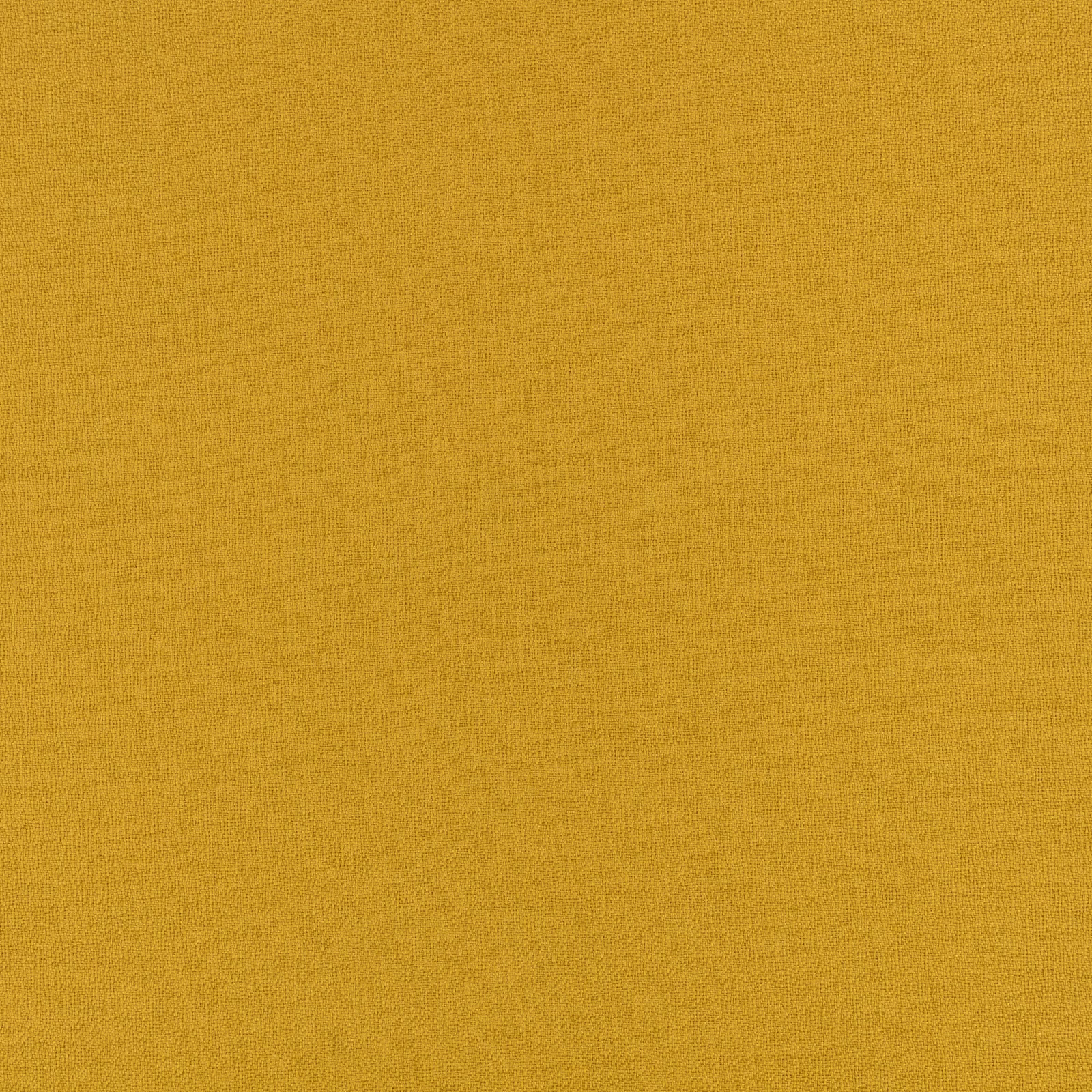 Close-up of warm Dijon-yellow fabric with a fine, subtly textured plain weave