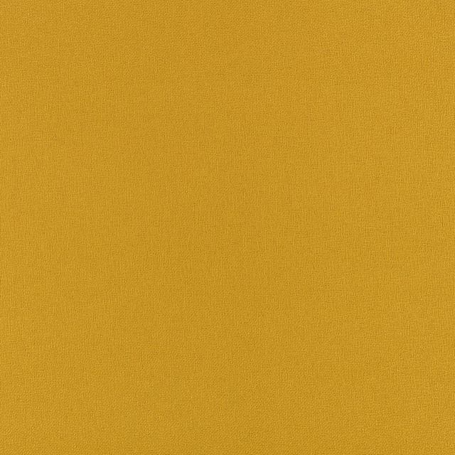 Close-up of warm Dijon-yellow fabric with a fine, subtly textured plain weave