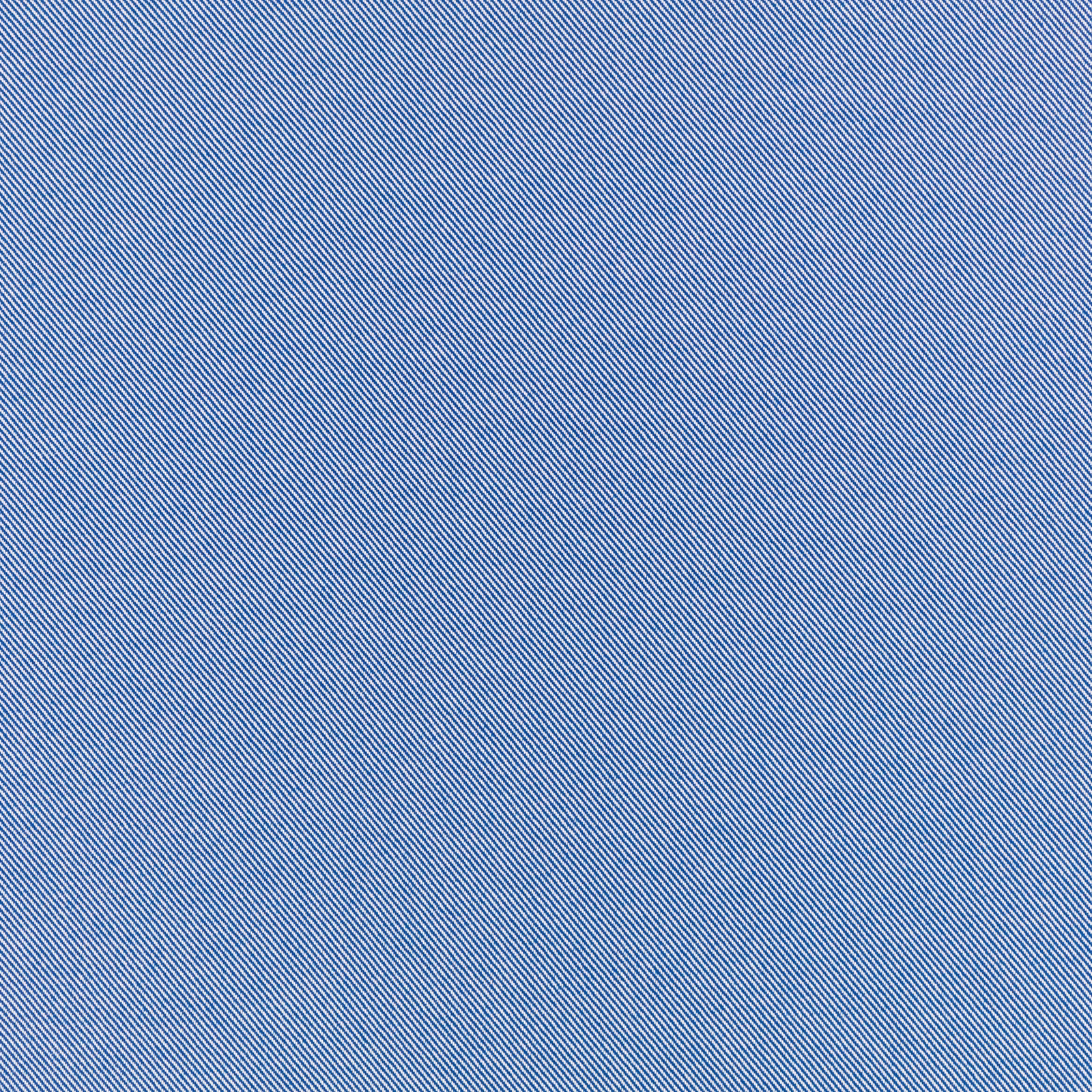 Cool blue micro-diagonal stripe with a finely textured, closely set weave