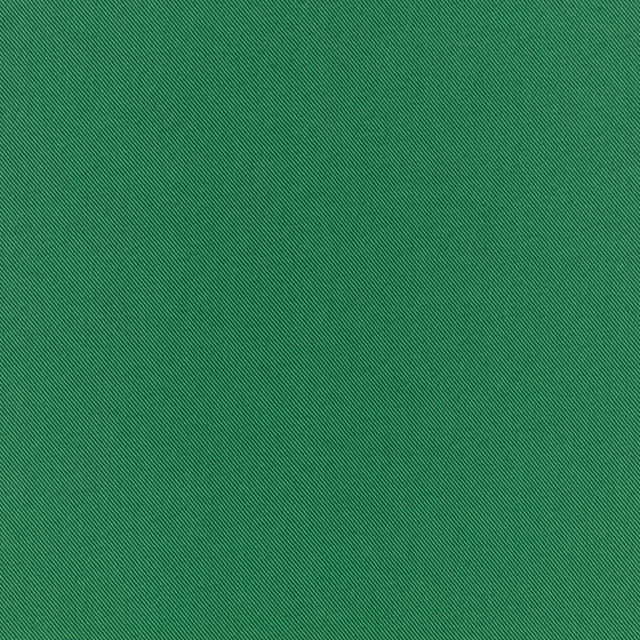 Deep kale-green outdoor textile with a fine, closely spaced diagonal rib