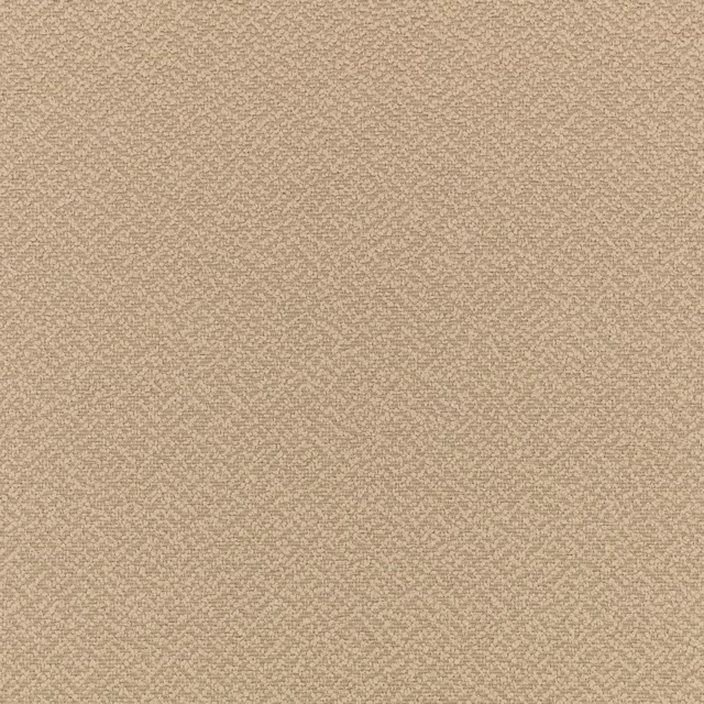 Close-up of warm barley beige fabric with a fine, irregular woven texture