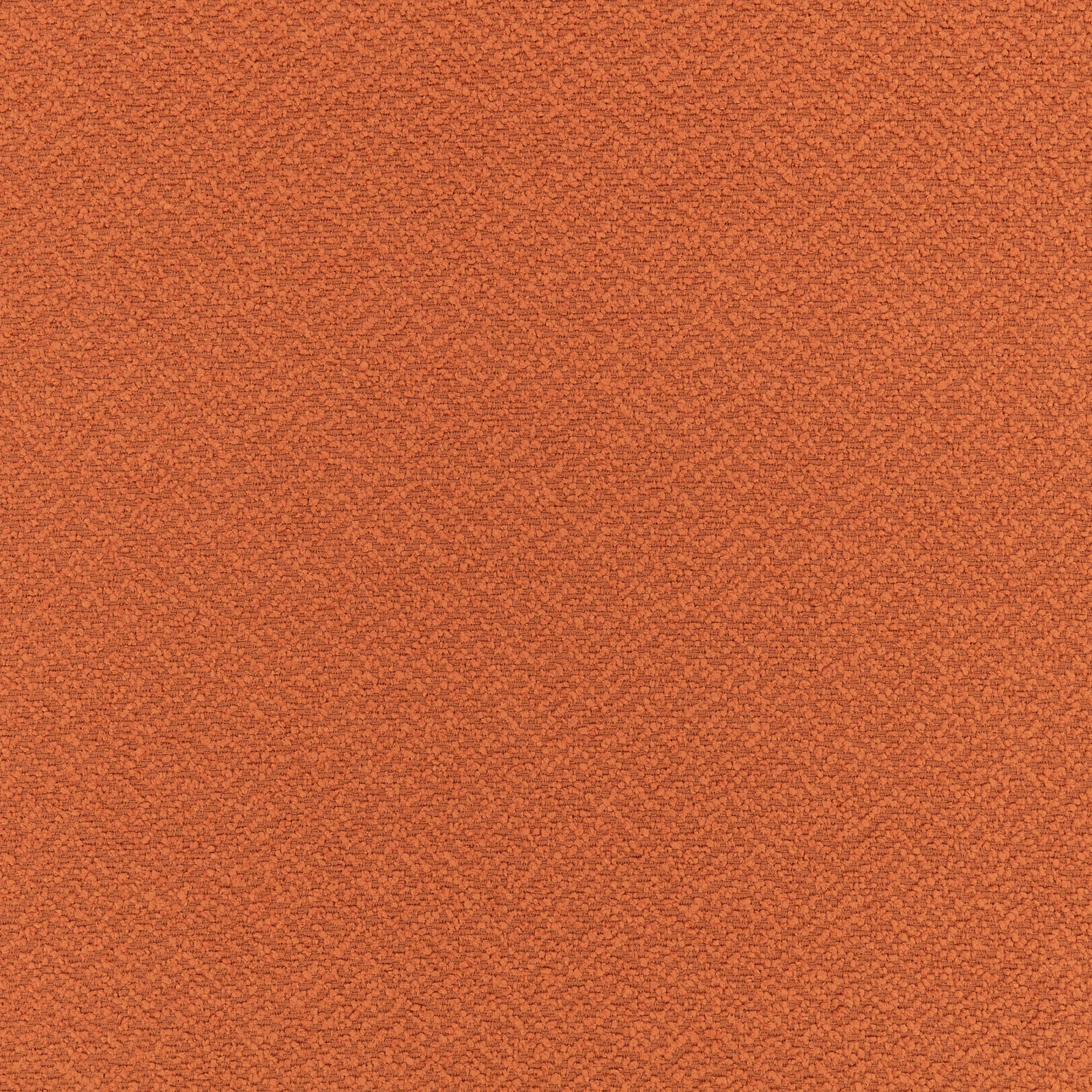 Warm cinnamon-orange recycled outdoor textile with a fine, subtly pebbled woven texture