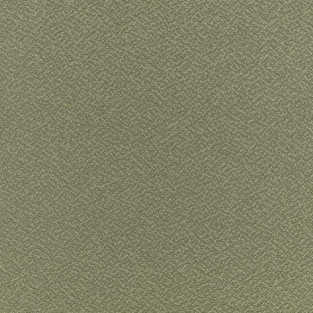 Muted pesto olive-green fabric with a fine, close-grained textured weave.