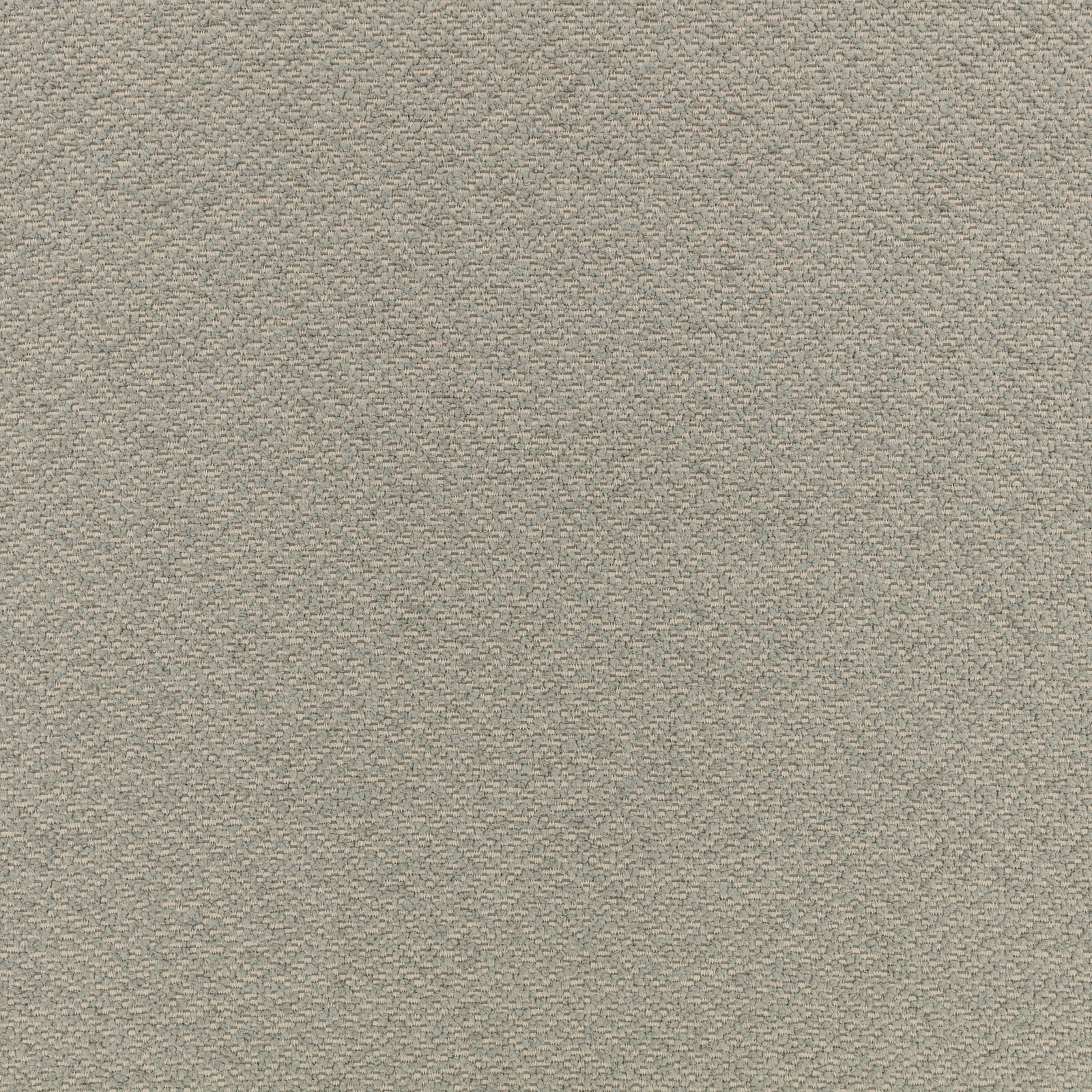 Muted sage-green outdoor weave with fine marl texture and softly varied grey flecks.