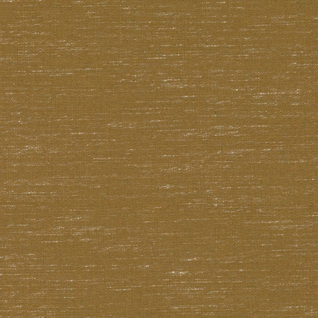 Muted harvest-gold woven fabric with fine pale horizontal slubs and softly weathered texture