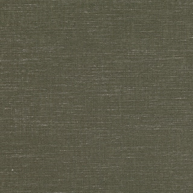 Muted olive-green woven fabric with fine horizontal slubs and a softly textured surface