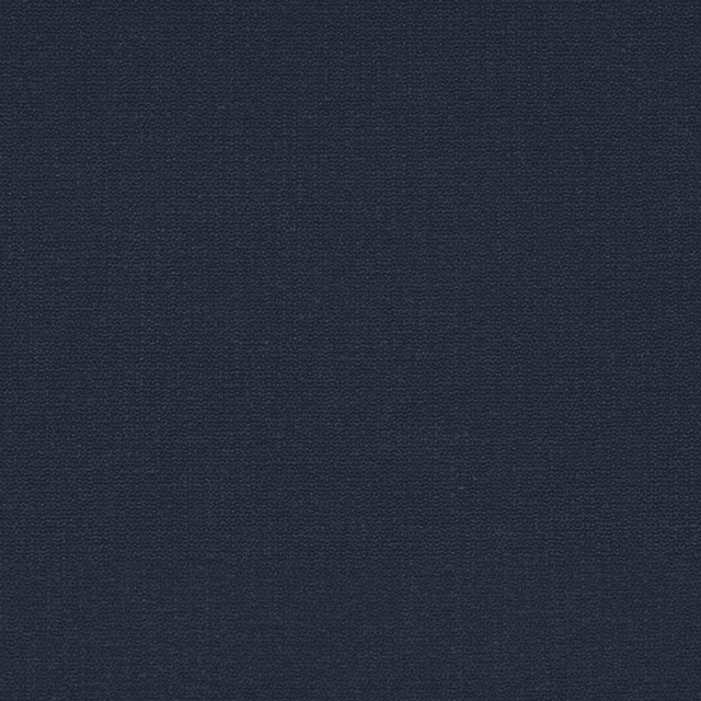 Dark navy-blue Profile Marine fabric showing a fine, compact woven texture