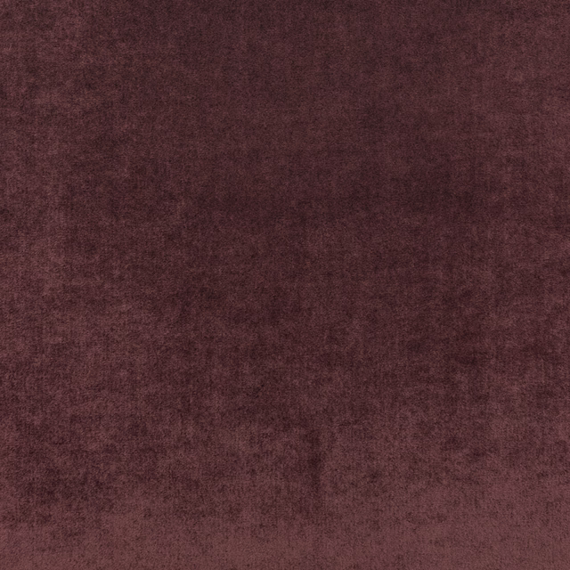 Deep aubergine plum fabric with a softly mottled, plush tonal surface