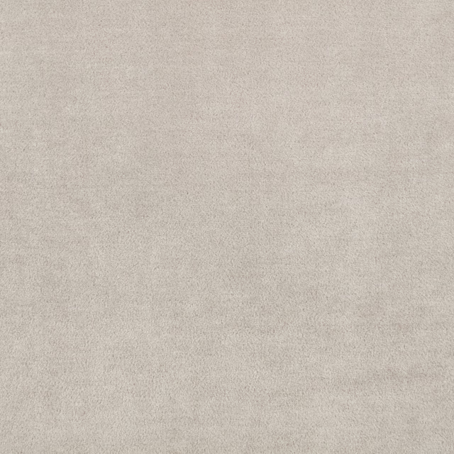 Pale eggshell fabric with a fine softly mottled, suede-like surface