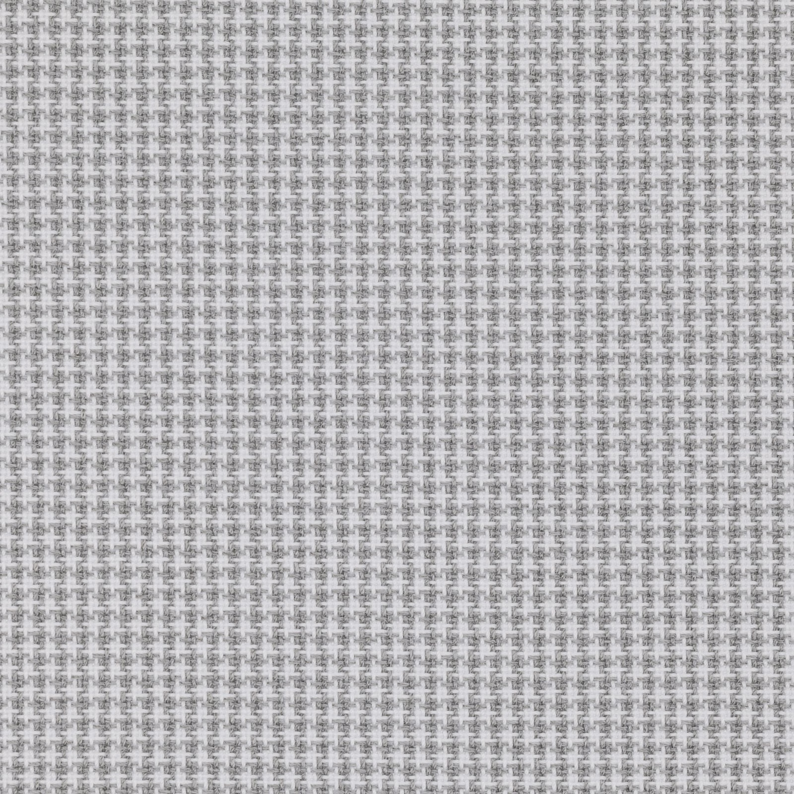 Cool silver-grey fabric with a dense tiny-scale woven crosshatch texture