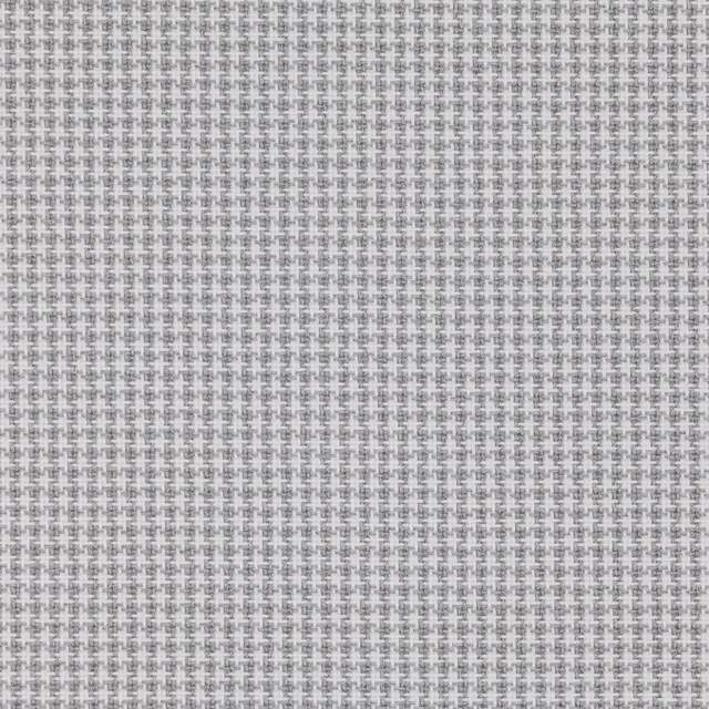 Cool silver-grey fabric with a dense tiny-scale woven crosshatch texture
