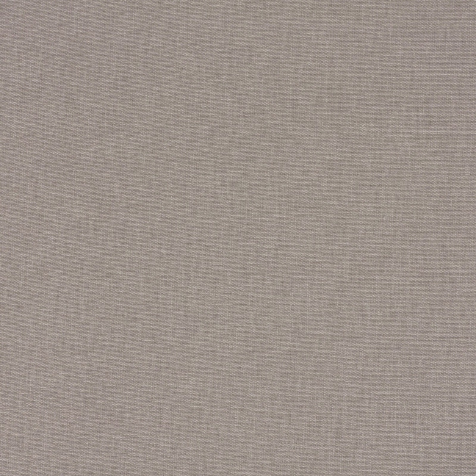 Close-up of finely woven elephant-taupe fabric with a softly varied plain texture
