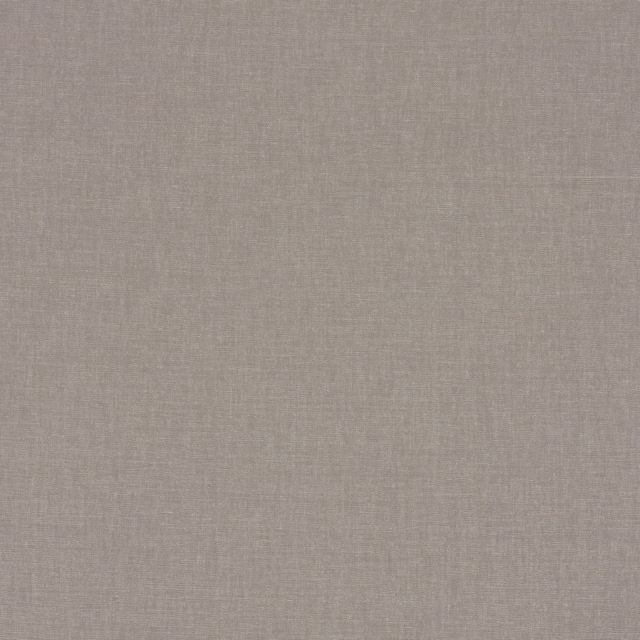 Close-up of finely woven elephant-taupe fabric with a softly varied plain texture