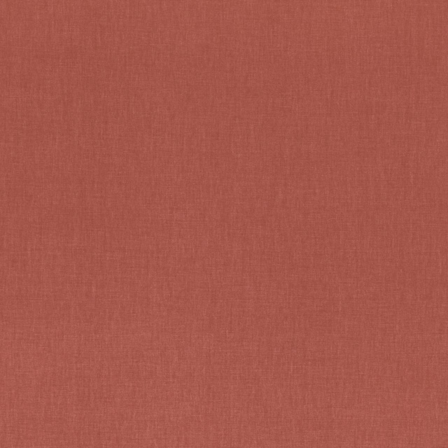 Warm brick terracotta swatch with a fine, softly crosshatched woven texture