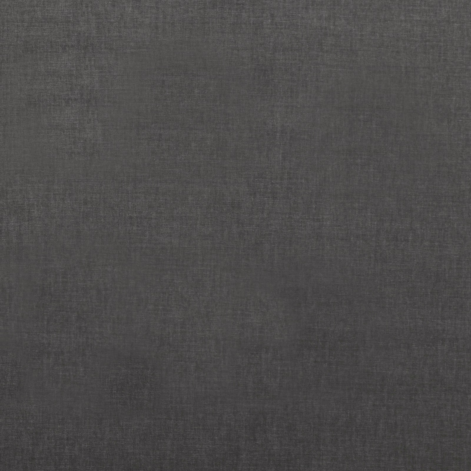 Deep charcoal grey fabric with a subtle fine crosswoven surface texture