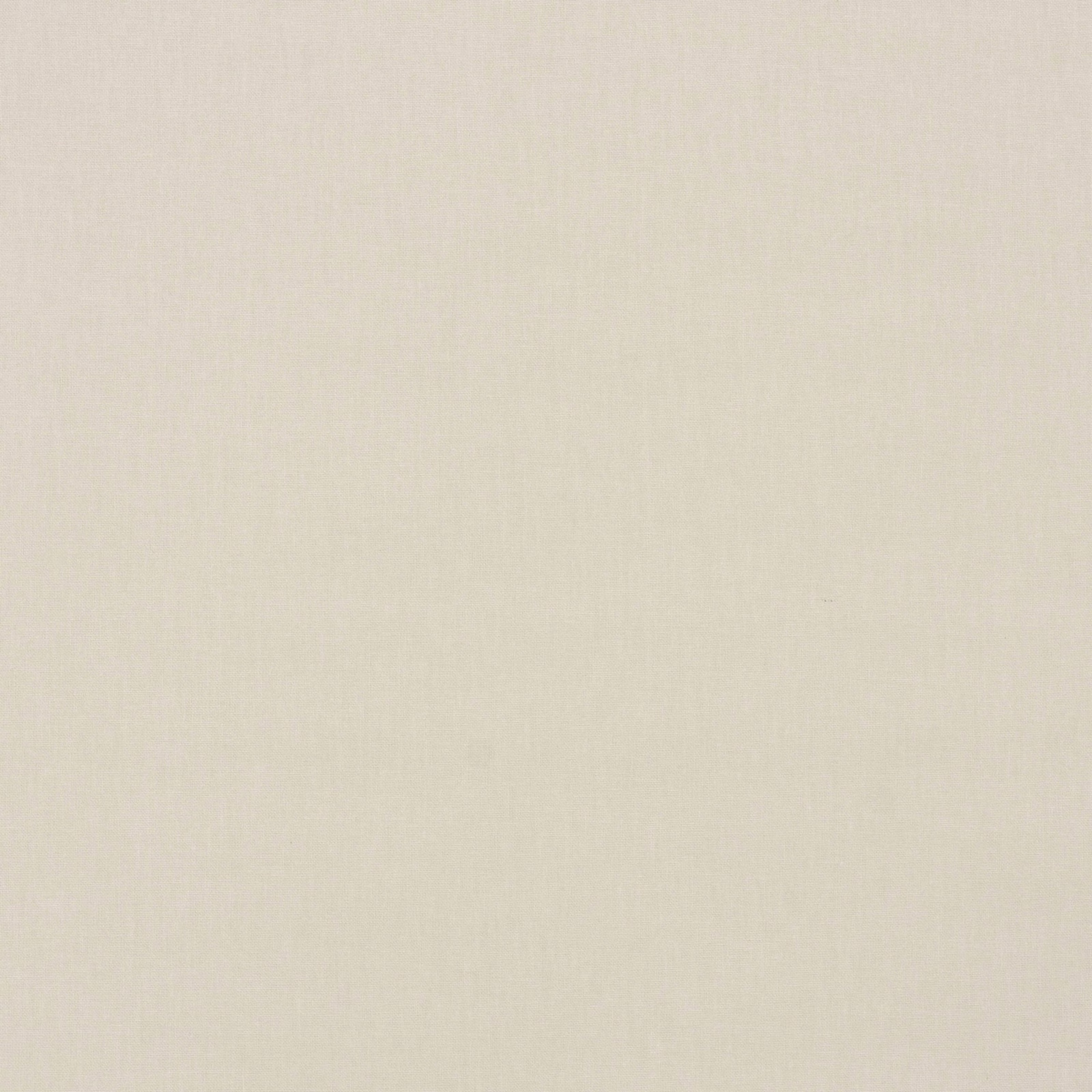 Pale chalk cream plain-weave fabric with a subtly textured, softly warm surface