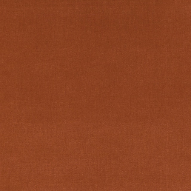 Close view of cinnamon-brown plain weave with subtle vertical grain