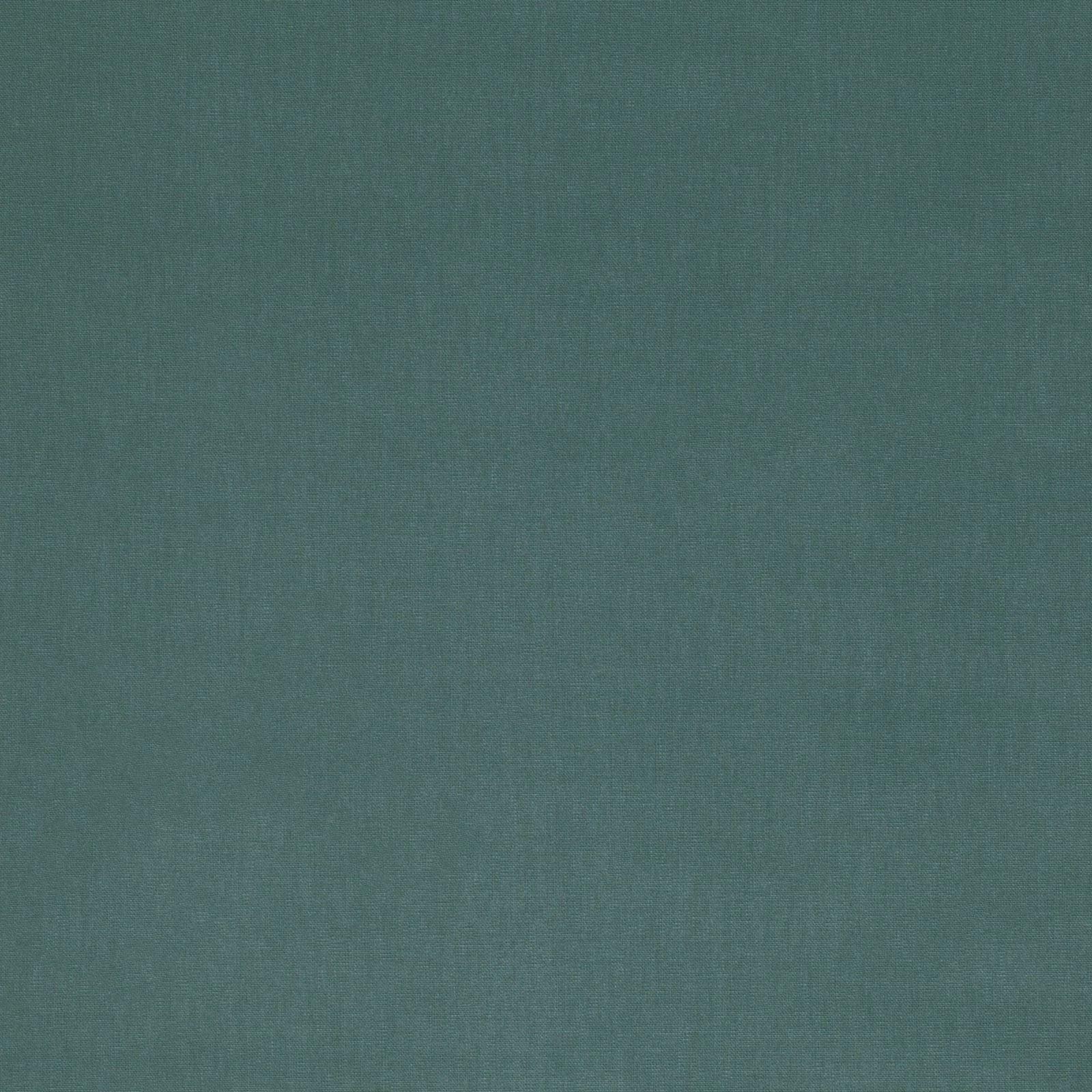 Muted blue-teal plain weave with fine vertical texture and softly shaded depth