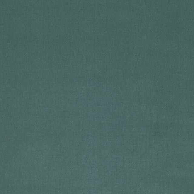 Muted blue-teal plain weave with fine vertical texture and softly shaded depth