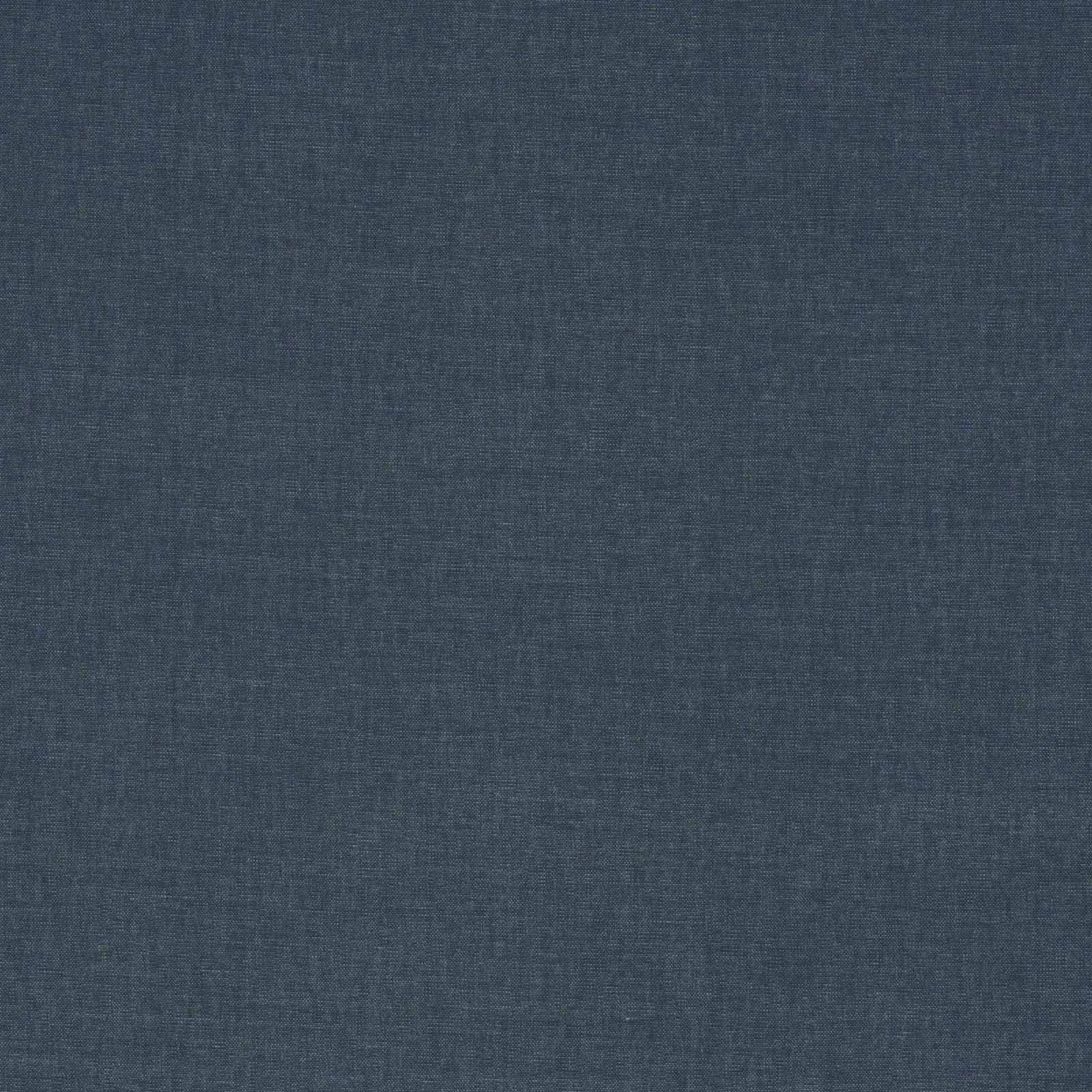Close-up of dark indigo-blue plain weave with subtle charcoal-grey thread variation
