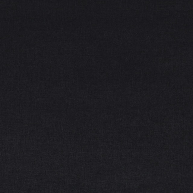 Jet black woven textile with subtle charcoal grain and a soft matte texture