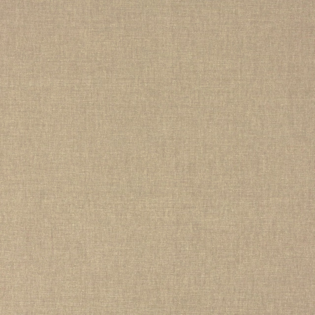 Warm jute-beige woven fabric with a fine, softly irregular plain texture