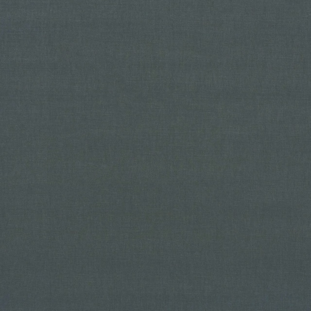 Deep lead-grey plain weave fabric with subtle fine woven texture