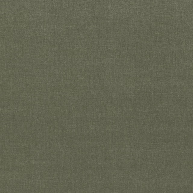 Close-up of muted olive khaki fabric with a fine, even woven texture