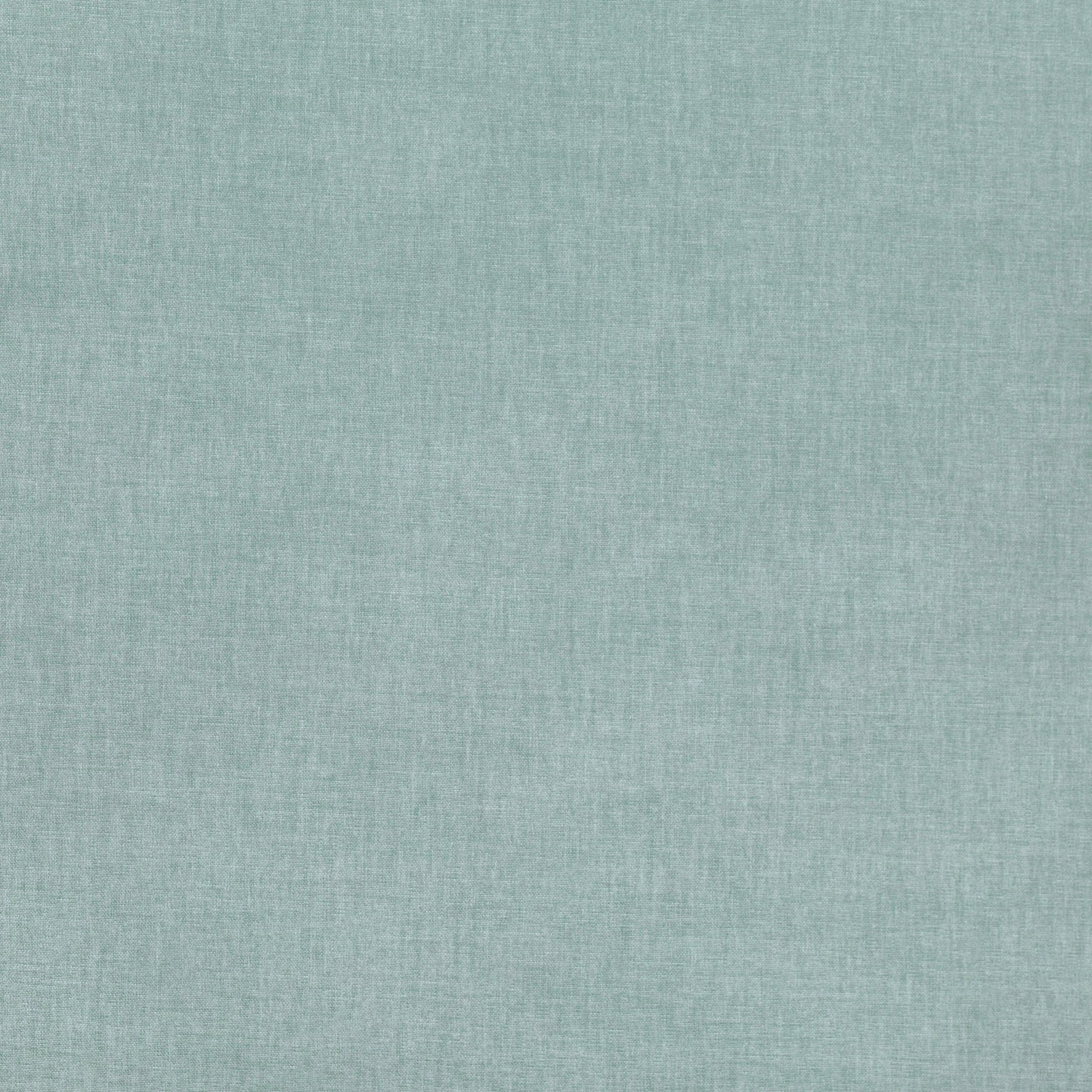 Pale mineral teal fabric with a fine, softly mottled woven texture
