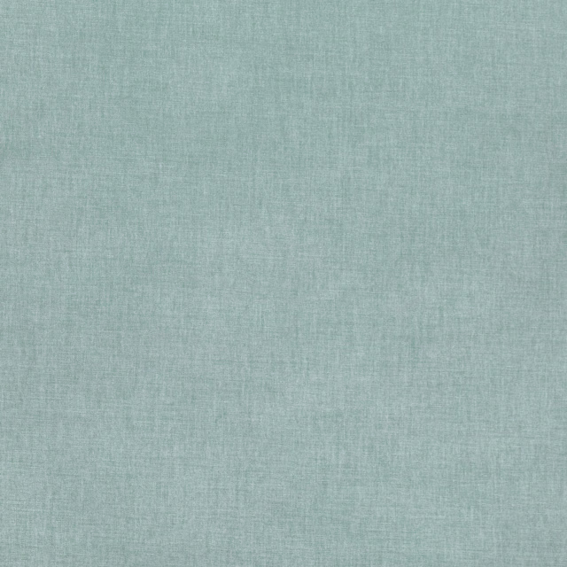 Pale mineral teal fabric with a fine, softly mottled woven texture