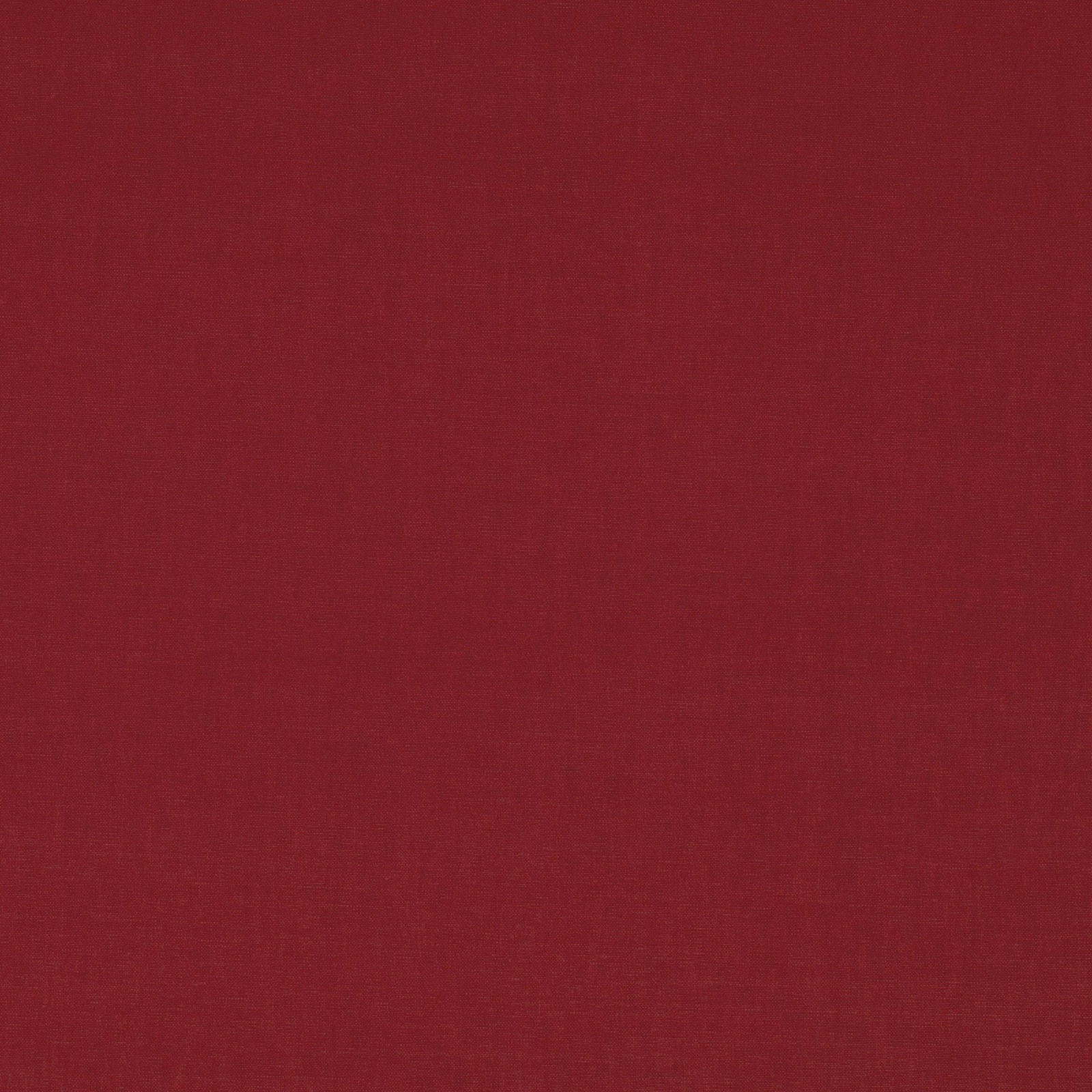 Deep ruby-red textile with a subtle, close woven crosshatch texture