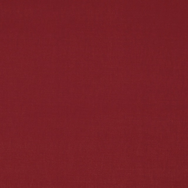 Deep ruby-red textile with a subtle, close woven crosshatch texture