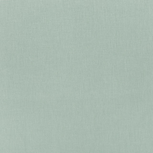 Pale greyed jade plain-weave fabric with a subtle finely textured surface