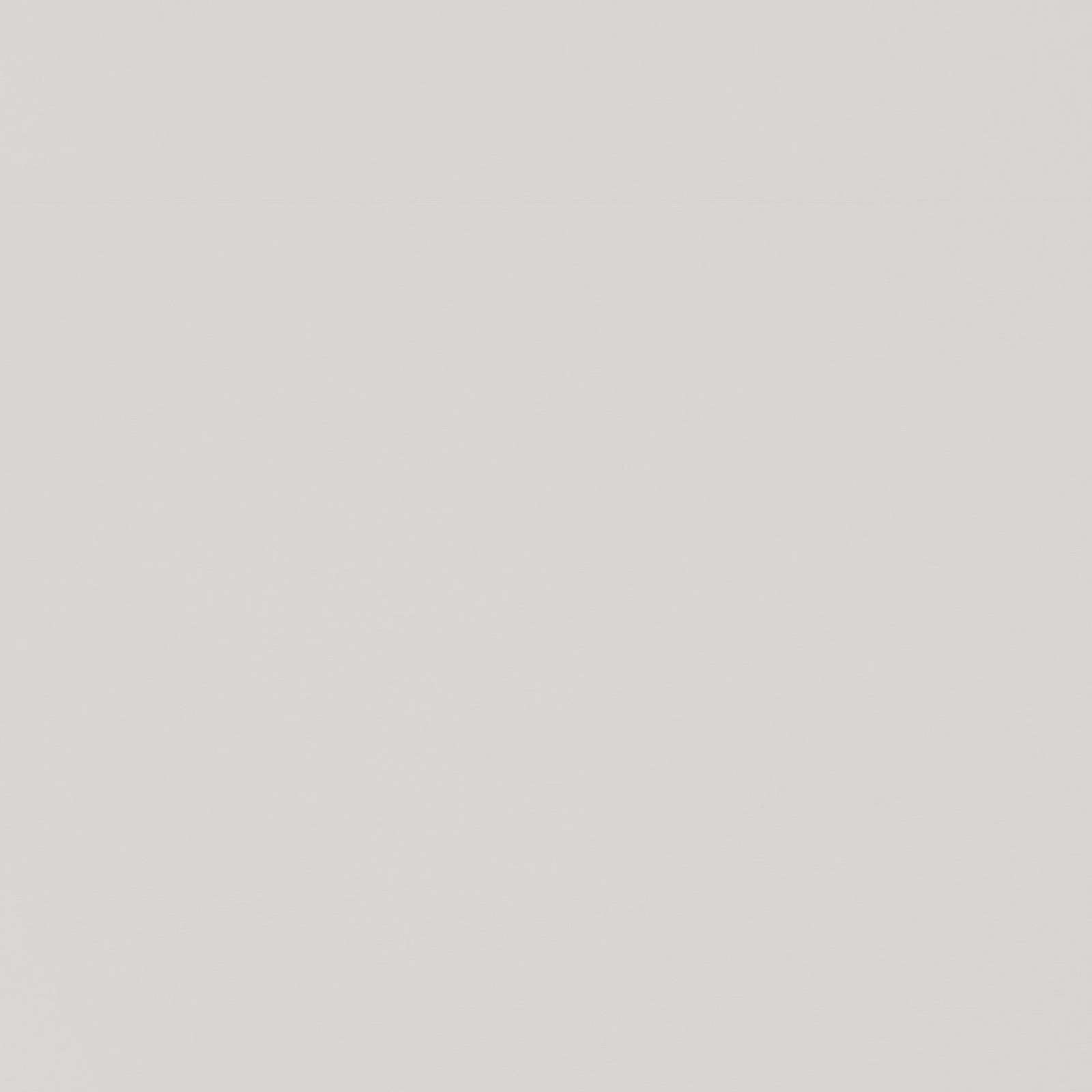 Pale white-grey plain textile swatch with a smooth, subtly varied surface