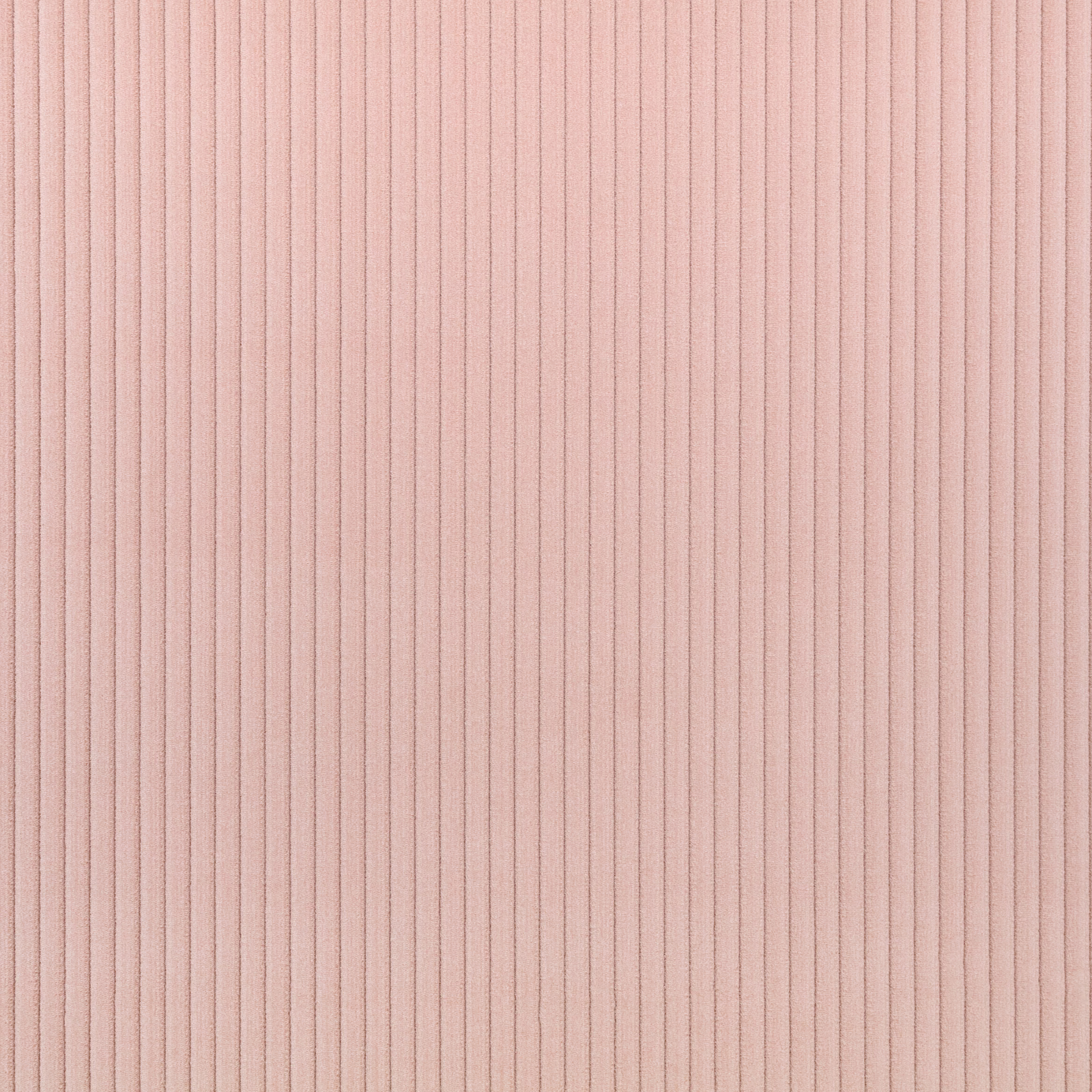 Dusty blush pink Sculpt Blossom fabric with fine vertical ribbed texture