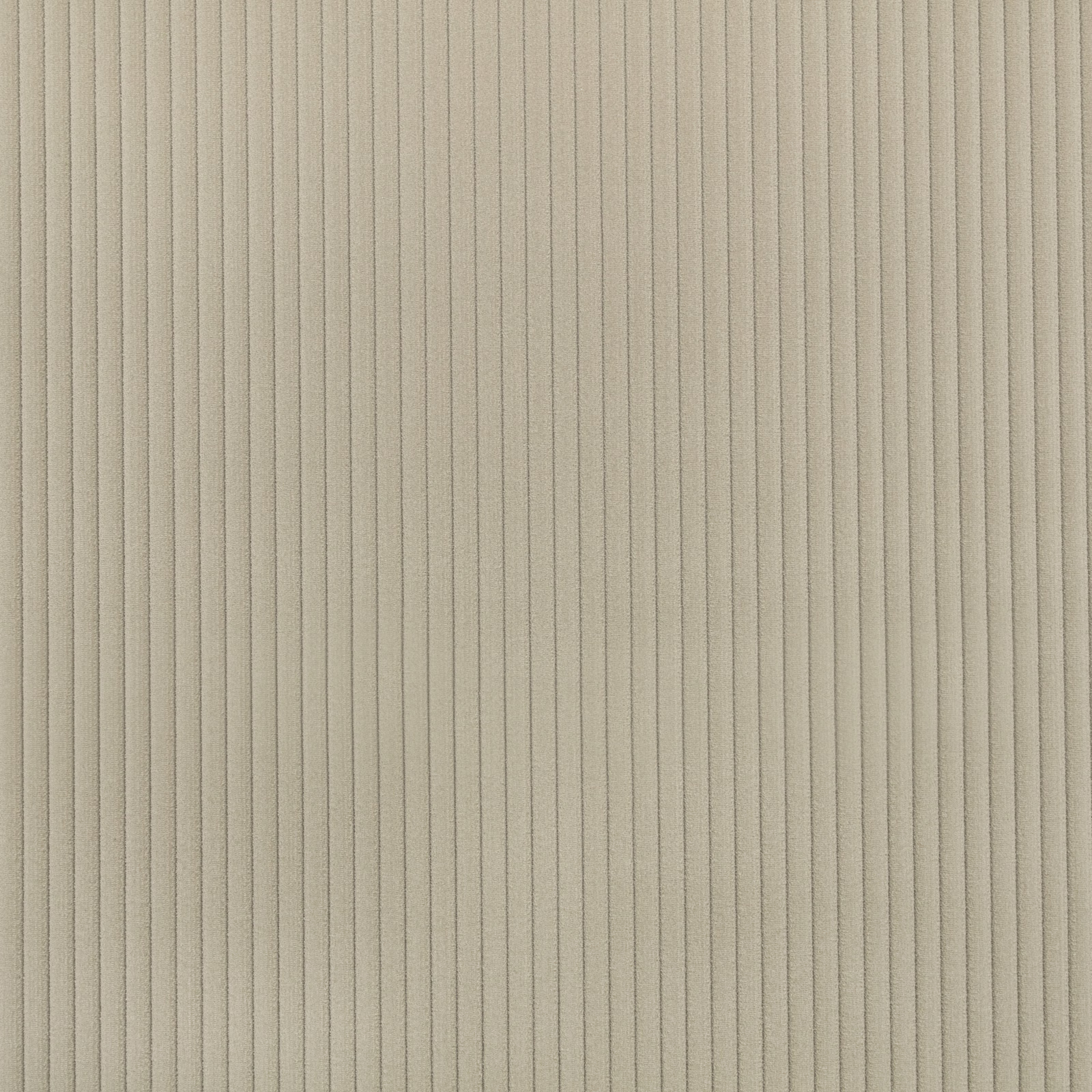 Close-up of muted pistachio green fabric with fine, raised vertical ribs