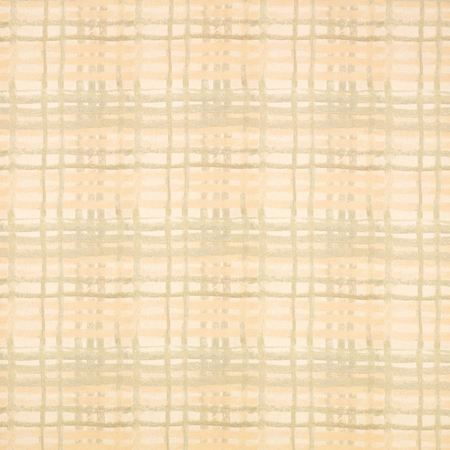 Pale pistachio and cream textile with a softly brushed, irregular grid