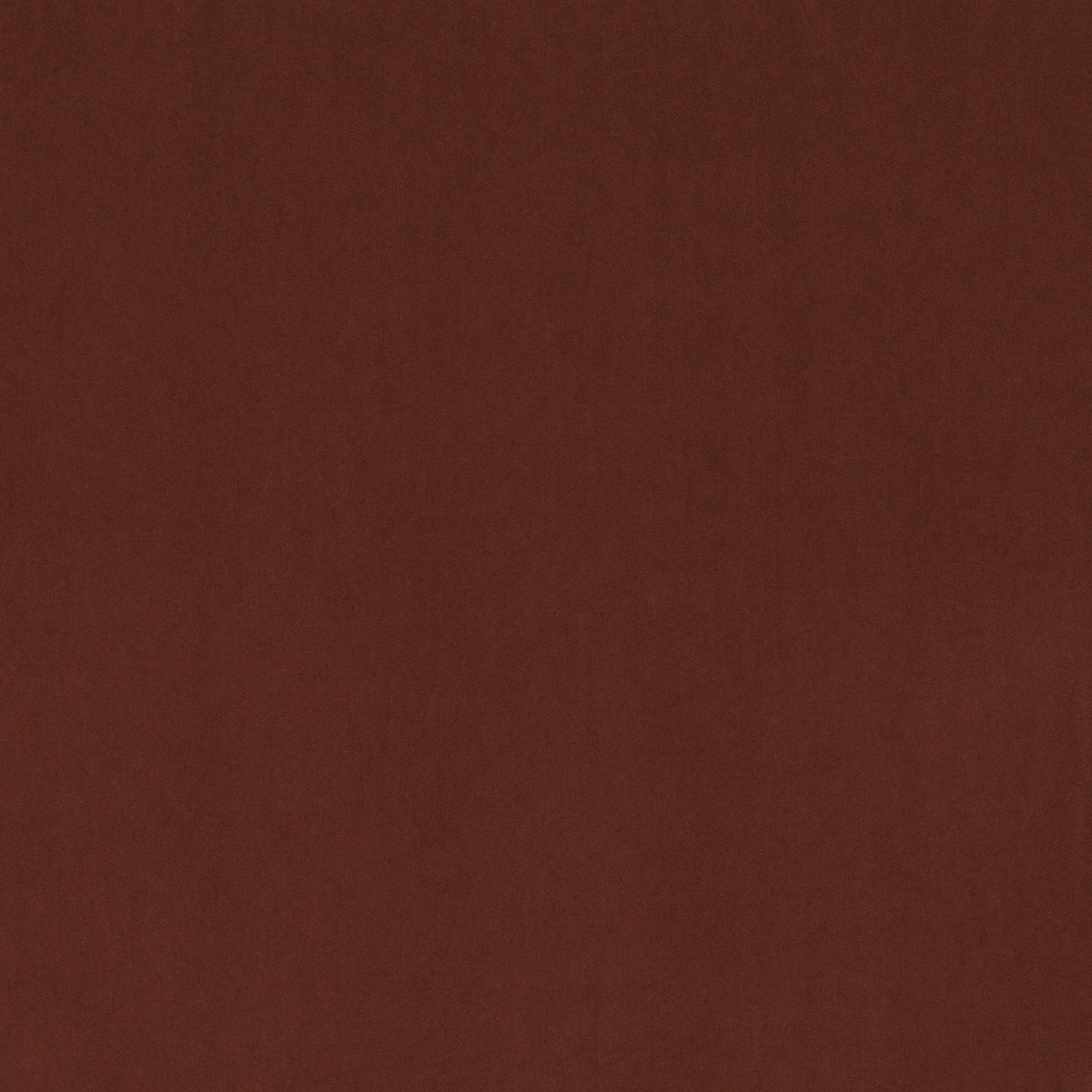 Deep russet-brown fabric with a smooth, subtly mottled textile surface