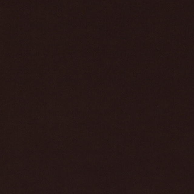 Near-black chocolate brown plain textile with barely visible soft surface texture