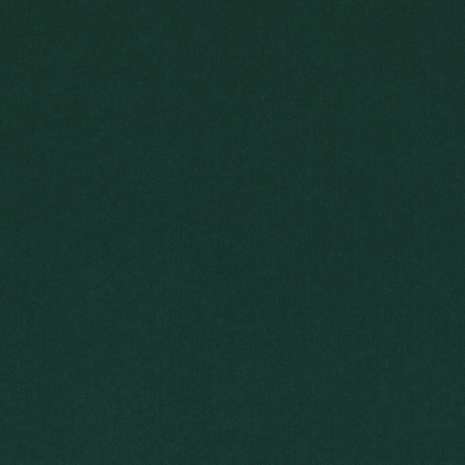Deep evergreen plain fabric swatch with subtle cloudy texture and dark tonal depth