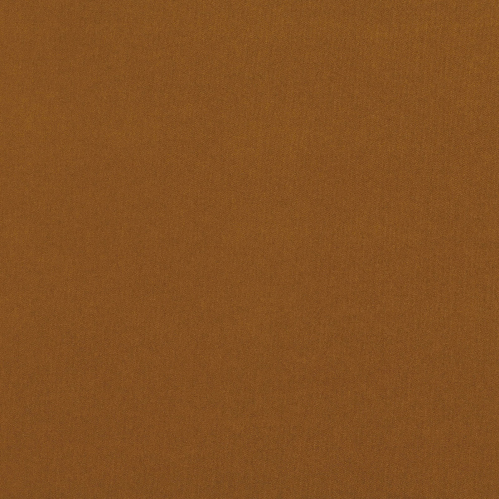 Warm gingerbread-brown plain fabric with a softly brushed, subtly shaded surface