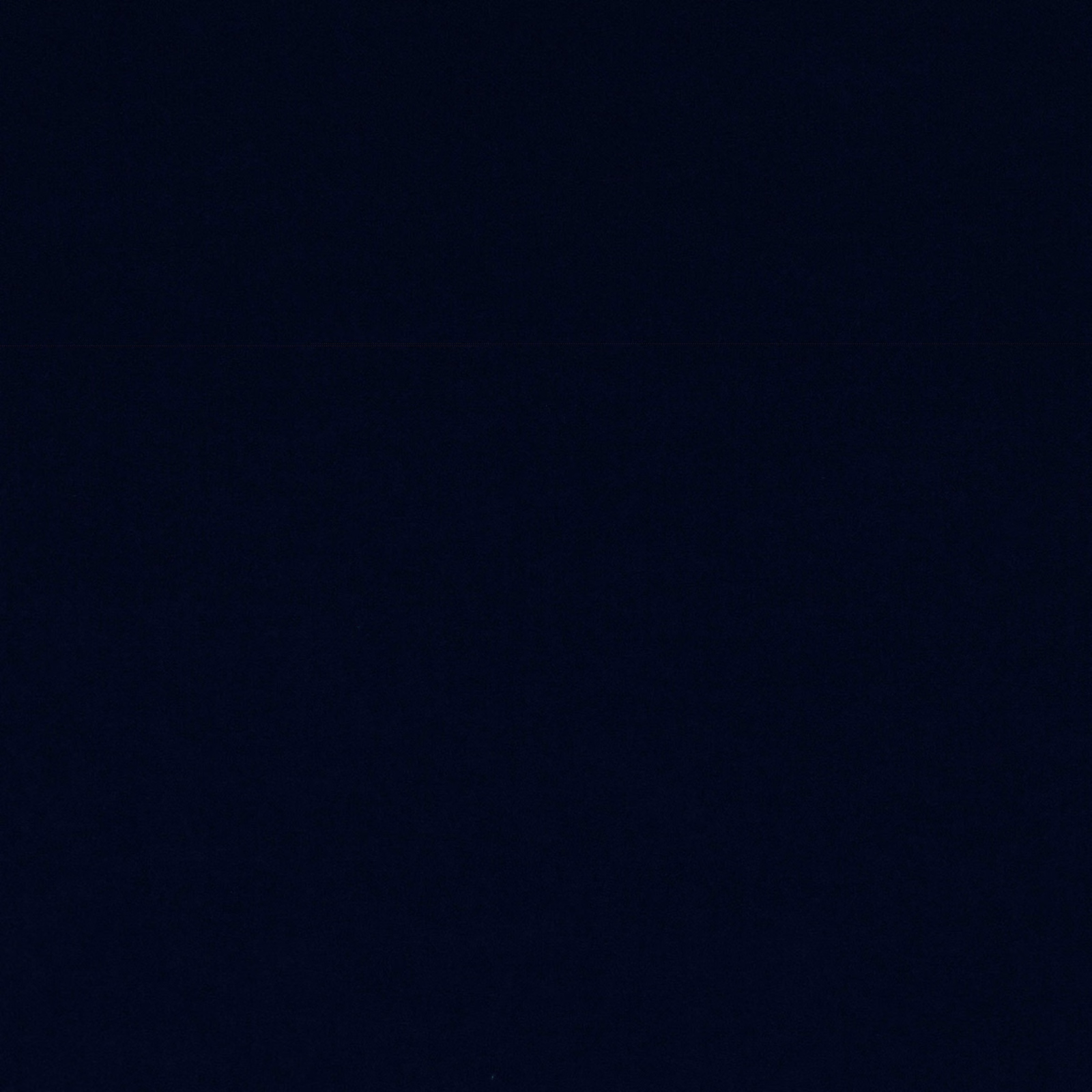 Deep midnight-blue smooth fabric swatch with an almost-black surface