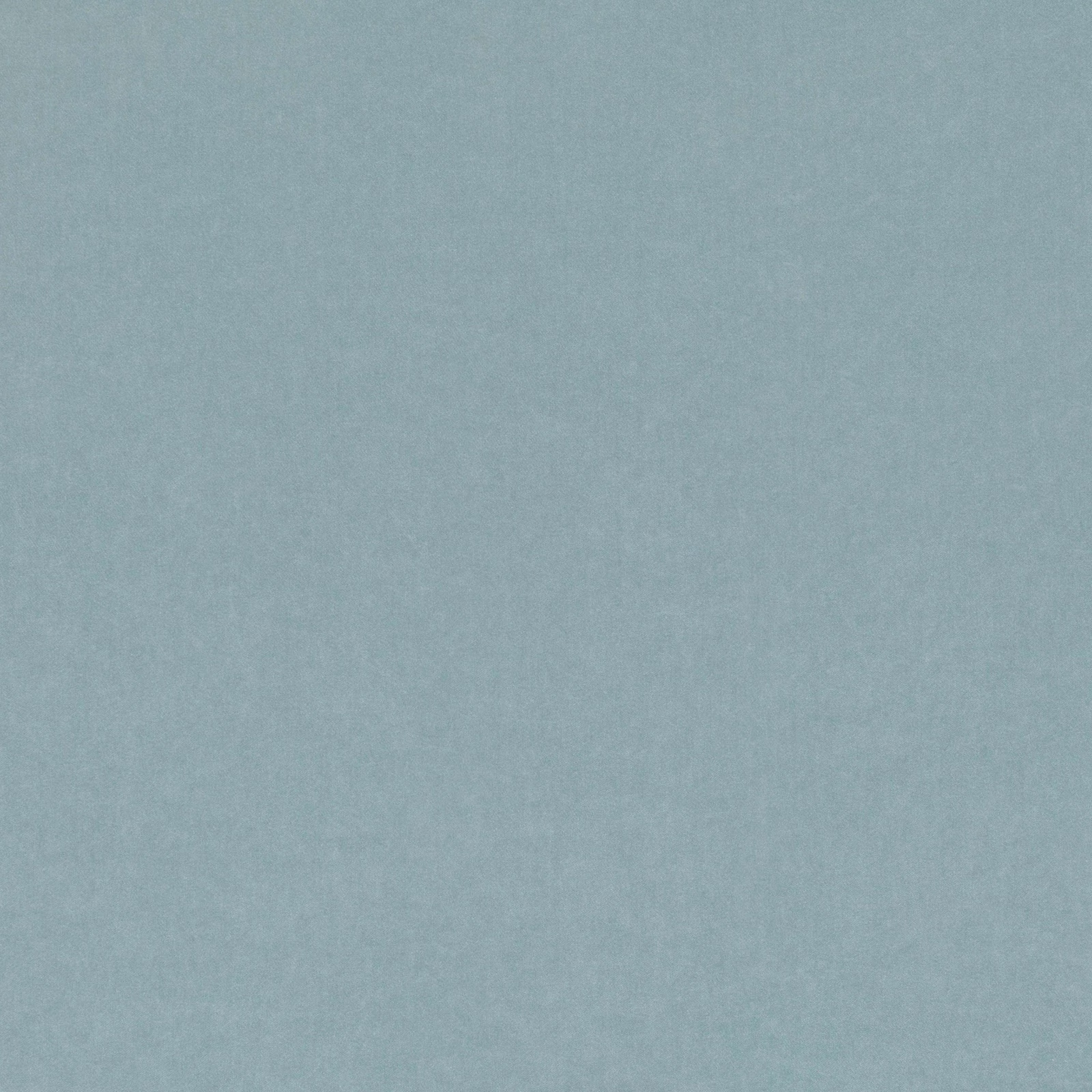 Muted mineral blue-grey fabric with a softly mottled, finely textured plain surface